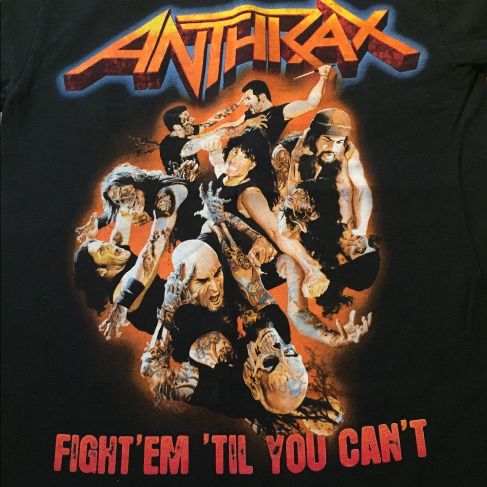 ANTHRAX CONCERT TEE EXCELLENT CONDITION SIZE S